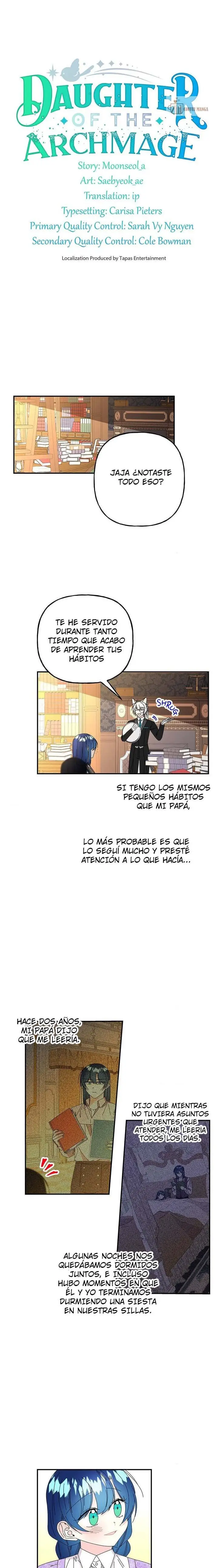 Mi papa es el archimago capítulo 148, página 1