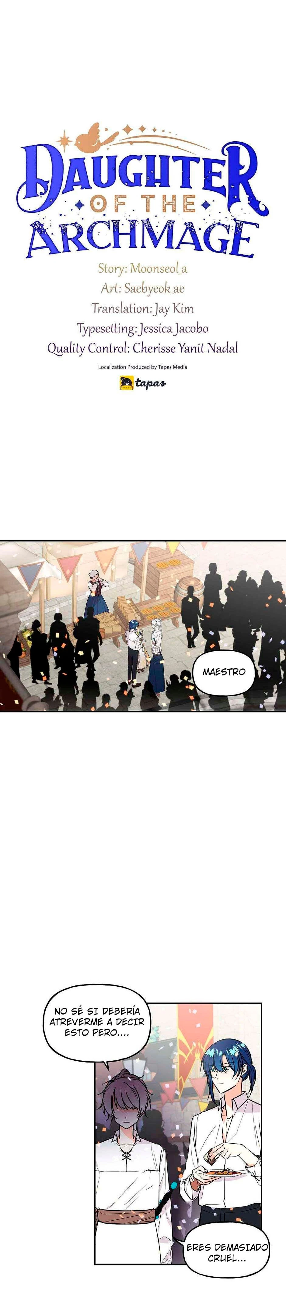 Mi papa es el archimago capítulo 18, página 1
