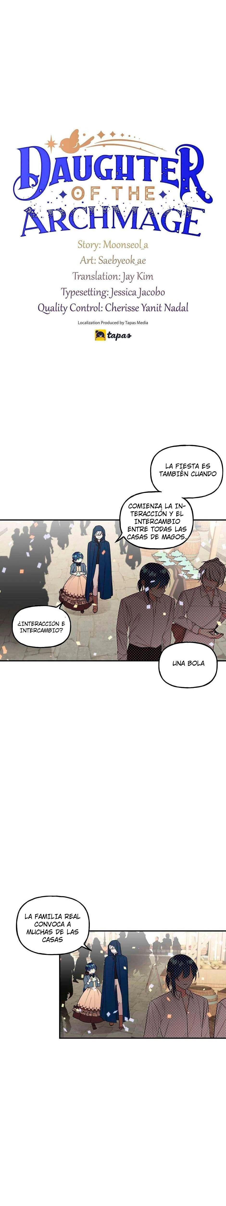 Mi papa es el archimago capítulo 22, página 1