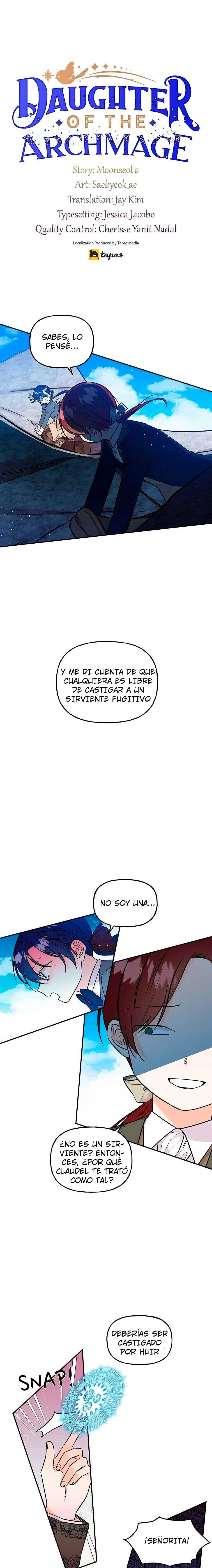 Mi papa es el archimago capítulo 27, página 1