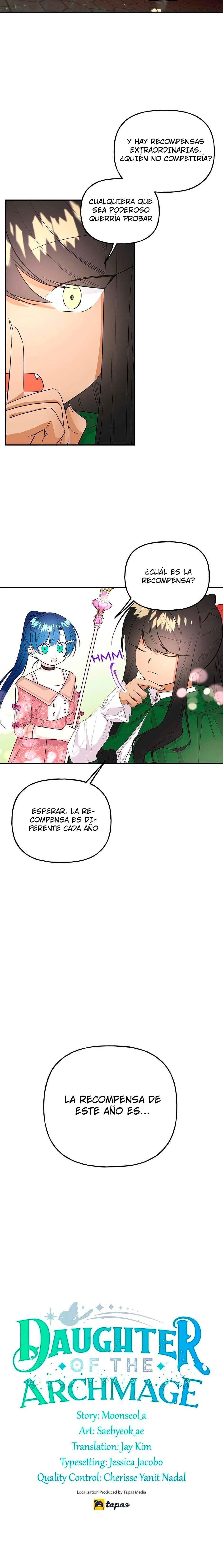 Mi papa es el archimago capítulo 64, página 20