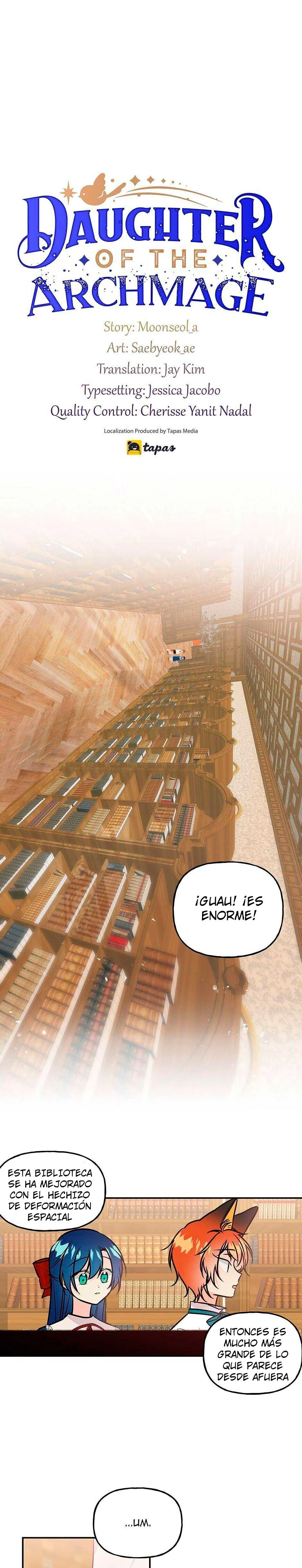 Mi papa es el archimago capítulo 8, página 1
