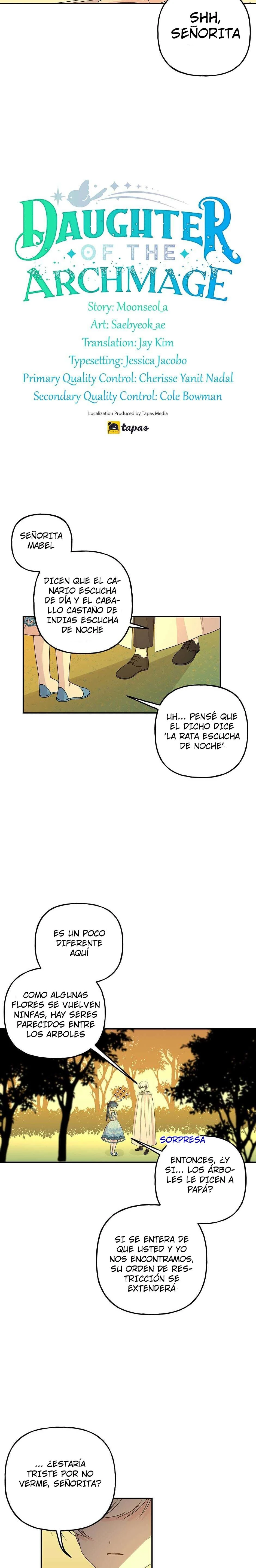 Mi papa es el archimago capítulo 99, página 6