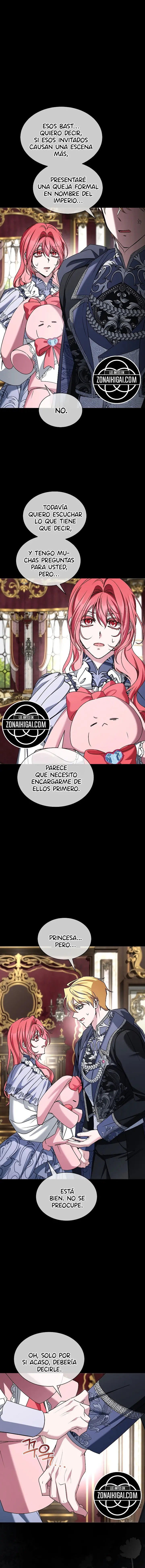 Mi Prometido Sigue Intentando Criarme capítulo 40, página 9