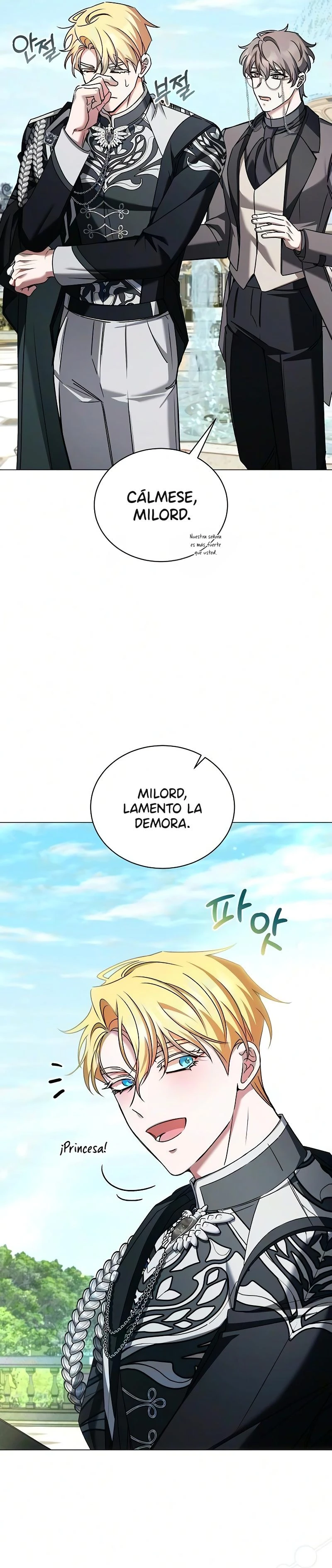 Mi Prometido Sigue Intentando Criarme capítulo 47, página 14