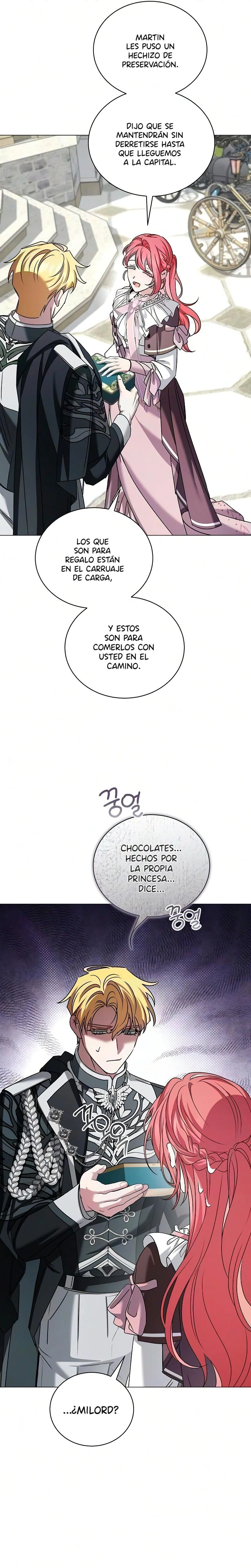 Mi Prometido Sigue Intentando Criarme capítulo 47, página 27