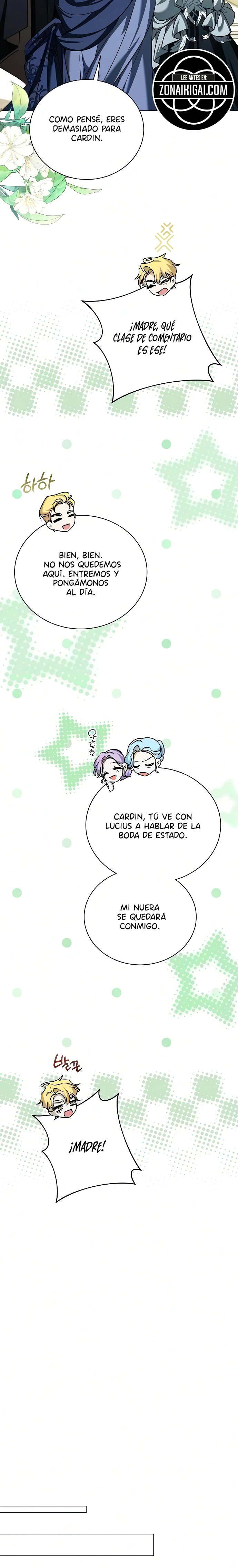 Mi Prometido Sigue Intentando Criarme capítulo 49, página 13