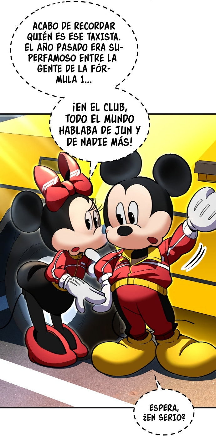 Mickey x F1: ¡Corriendo hacia la cima! capítulo 1, página 39