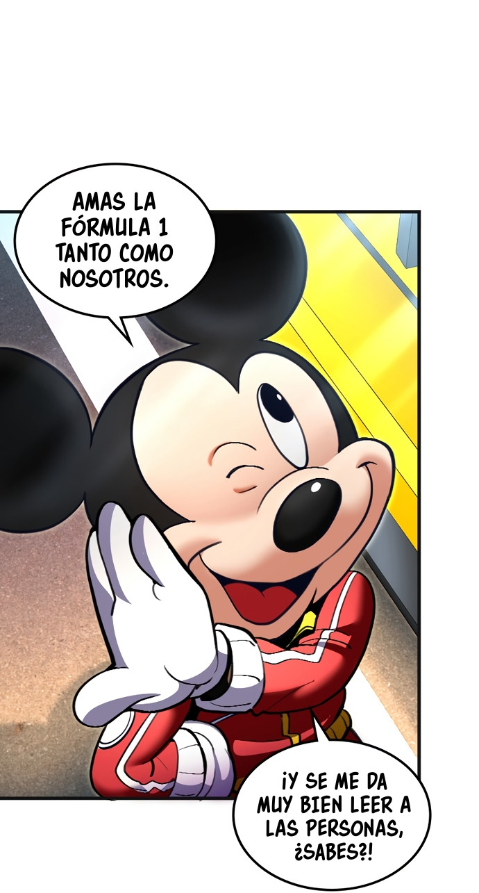 Mickey x F1: ¡Corriendo hacia la cima! capítulo 1, página 45