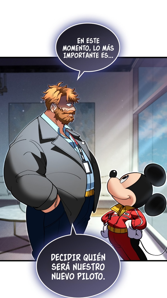 Mickey x F1: ¡Corriendo hacia la cima! capítulo 1, página 106