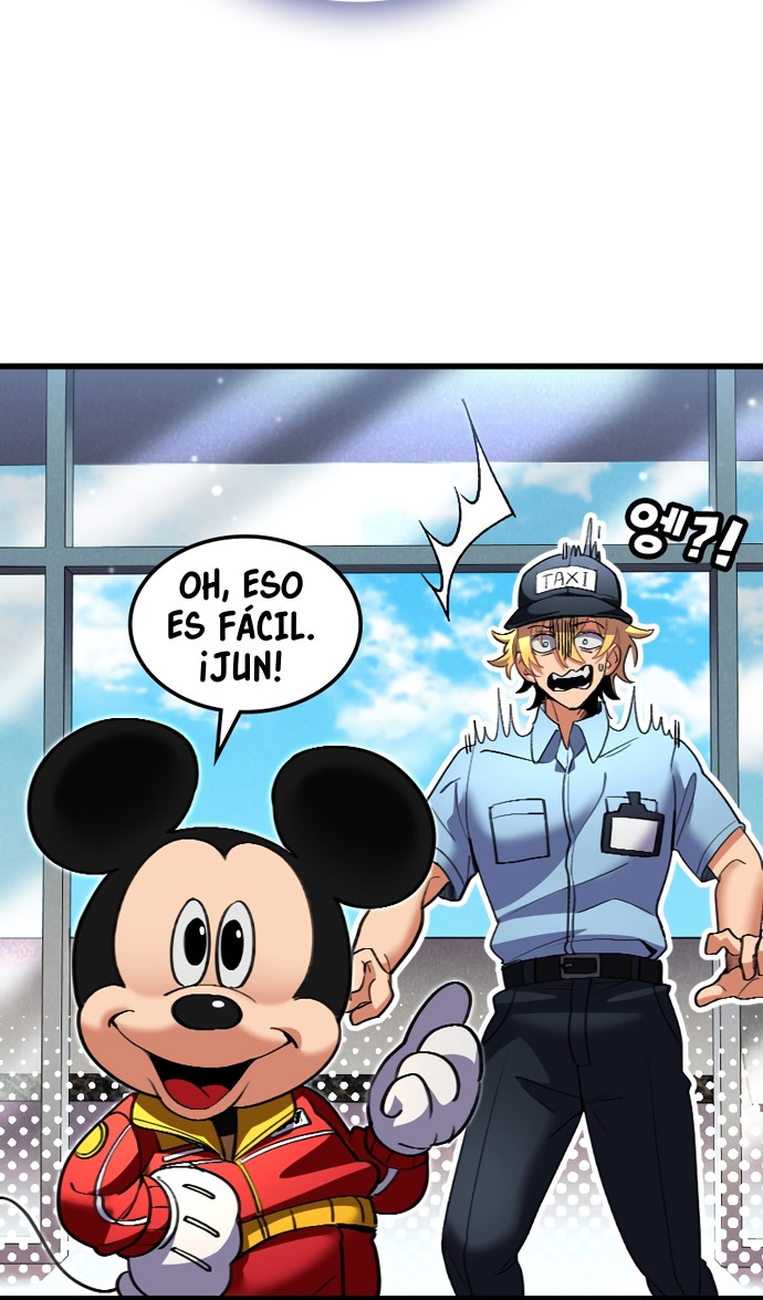 Mickey x F1: ¡Corriendo hacia la cima! capítulo 1, página 107