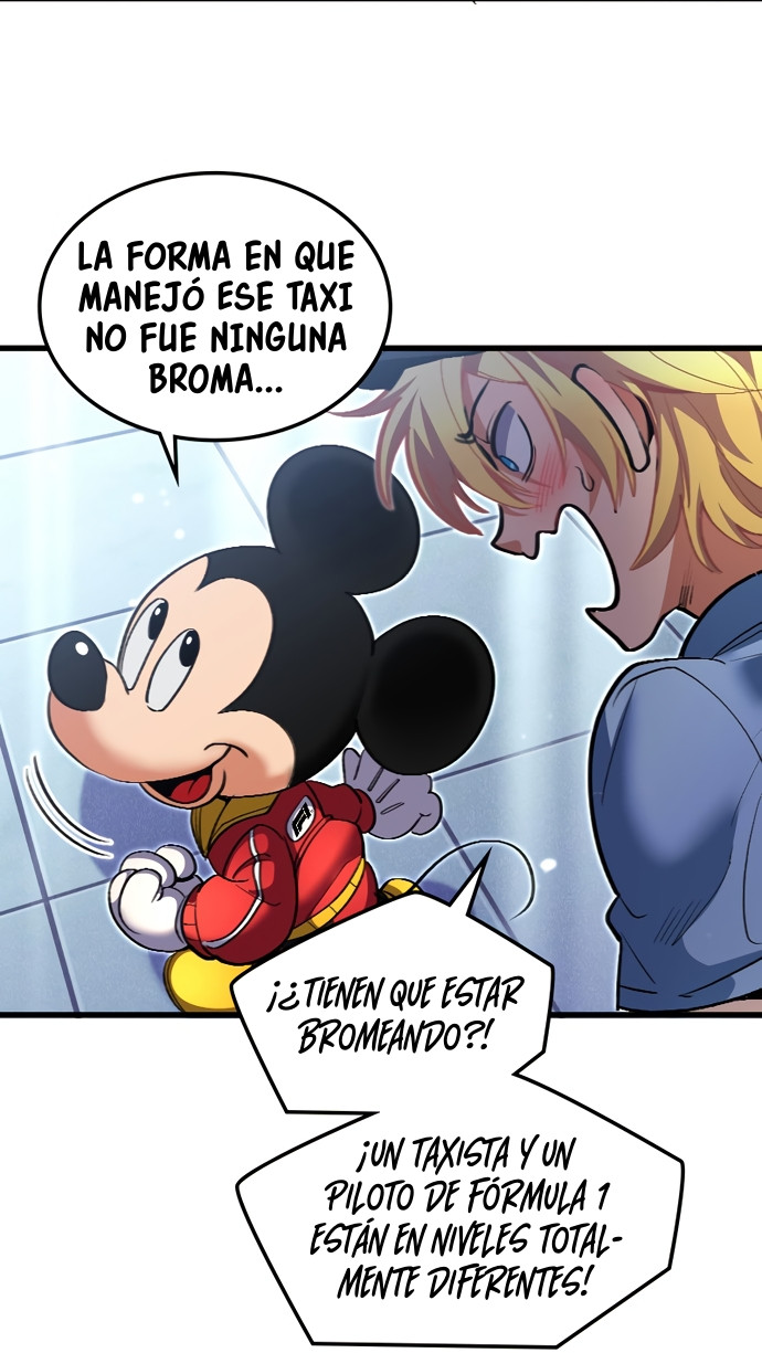Mickey x F1: ¡Corriendo hacia la cima! capítulo 1, página 108