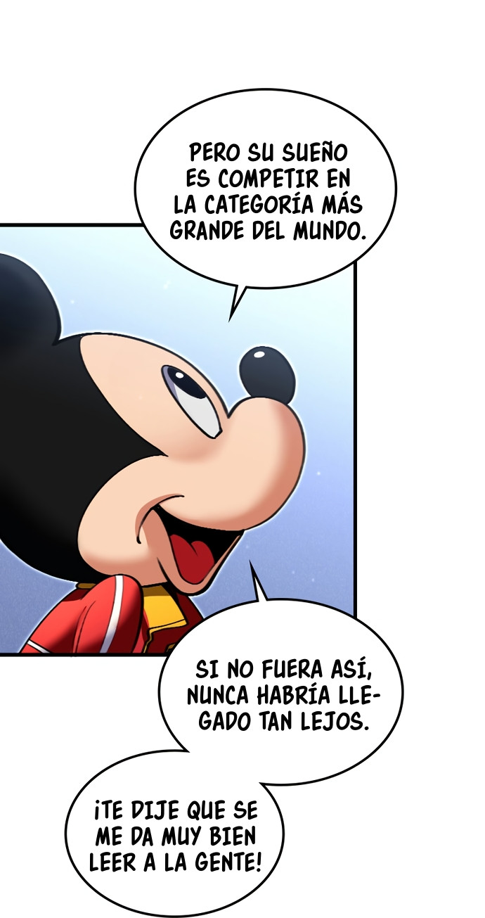 Mickey x F1: ¡Corriendo hacia la cima! capítulo 1, página 109
