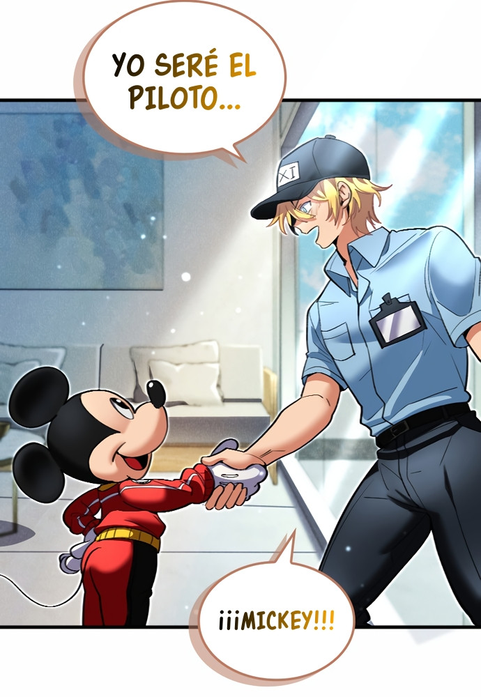 Mickey x F1: ¡Corriendo hacia la cima! capítulo 1, página 129