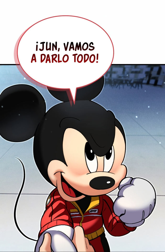 Mickey x F1: ¡Corriendo hacia la cima! capítulo 1, página 130