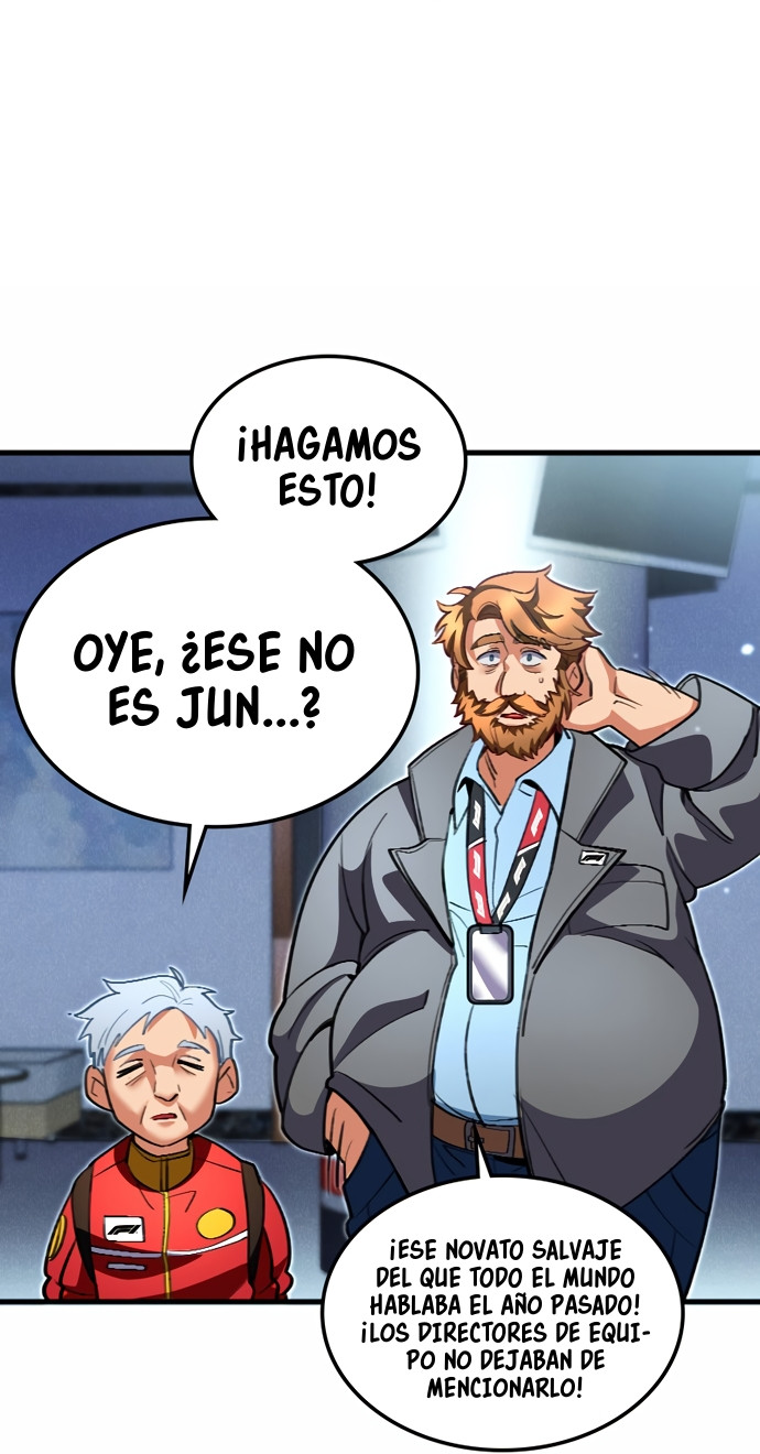 Mickey x F1: ¡Corriendo hacia la cima! capítulo 1, página 132