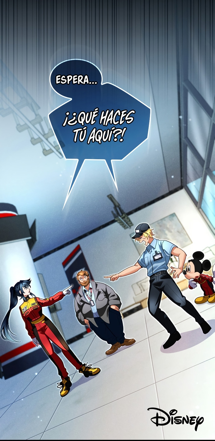 Mickey x F1: ¡Corriendo hacia la cima! capítulo 1, página 143