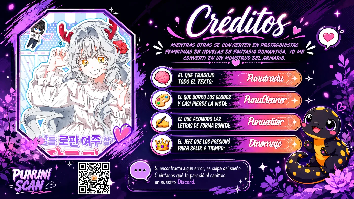 Mientras otras se convierten en protagonistas femeninas de novelas de fantasía romántica, yo me convertí en un monstruo del armario. capítulo 15, página 1