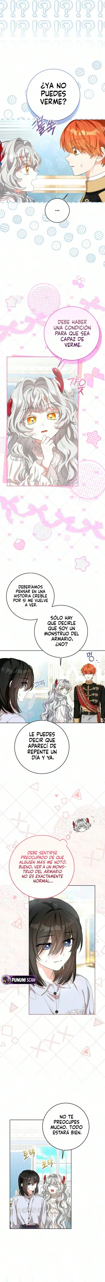 Mientras otras se convierten en protagonistas femeninas de novelas de fantasía romántica, yo me convertí en un monstruo del armario. capítulo 18, página 5