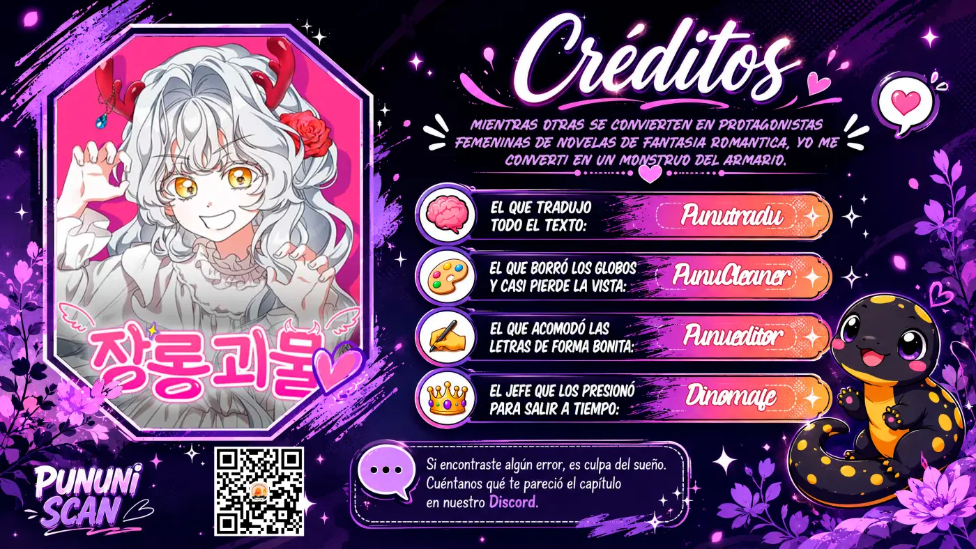 Mientras otras se convierten en protagonistas femeninas de novelas de fantasía romántica, yo me convertí en un monstruo del armario. capítulo 5, página 1