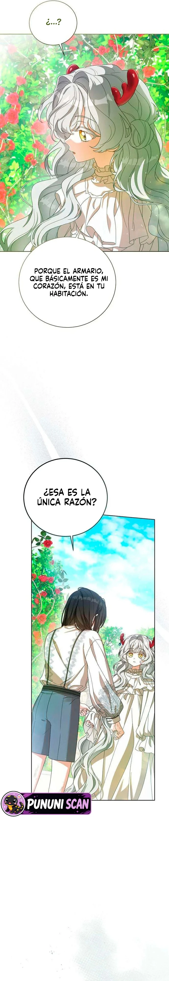 Mientras otras se convierten en protagonistas femeninas de novelas de fantasía romántica, yo me convertí en un monstruo del armario. capítulo 6, página 17