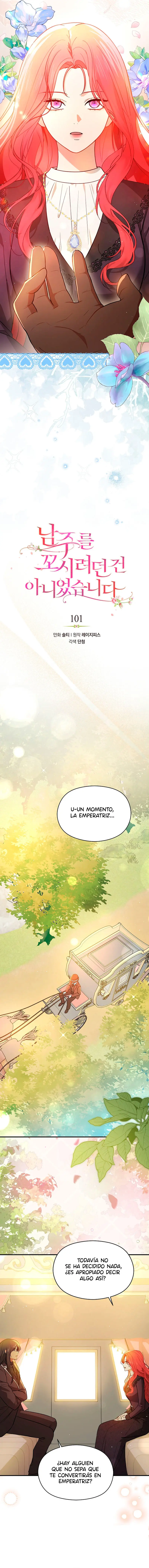 No Quise Seducir Al Protagonista Masculino capítulo 101, página 4