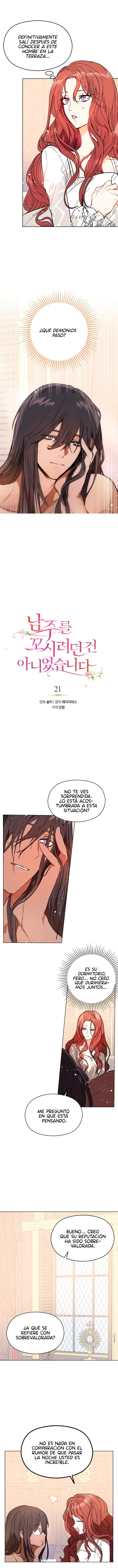 No Quise Seducir Al Protagonista Masculino capítulo 21, página 2