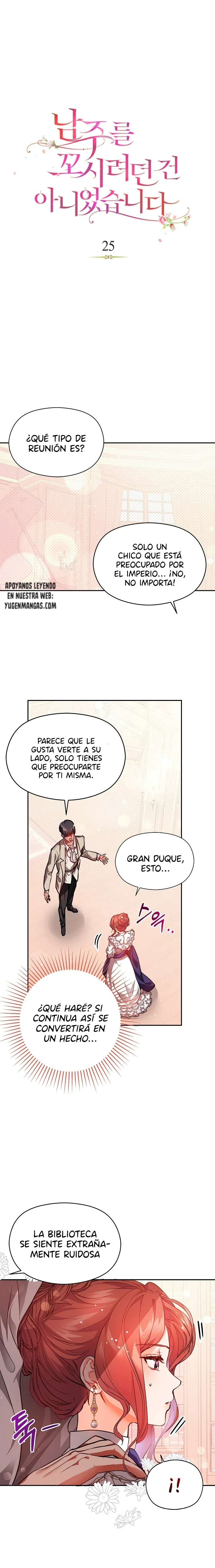 No Quise Seducir Al Protagonista Masculino capítulo 25, página 2
