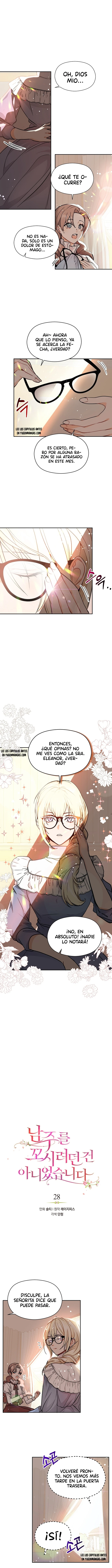 No Quise Seducir Al Protagonista Masculino capítulo 28, página 3