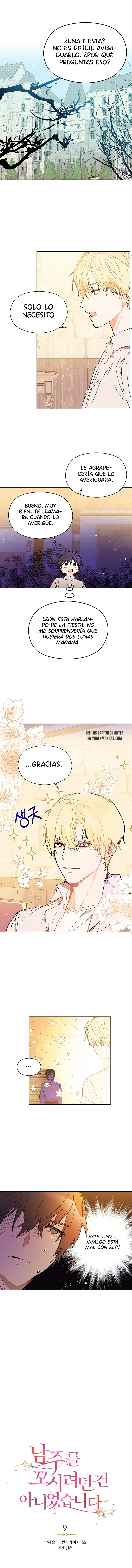 No Quise Seducir Al Protagonista Masculino capítulo 9, página 2