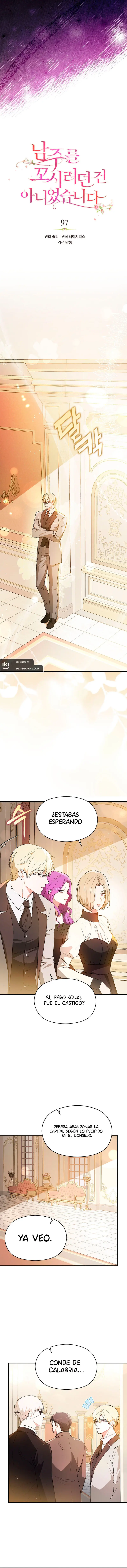 No Quise Seducir Al Protagonista Masculino capítulo 97, página 5