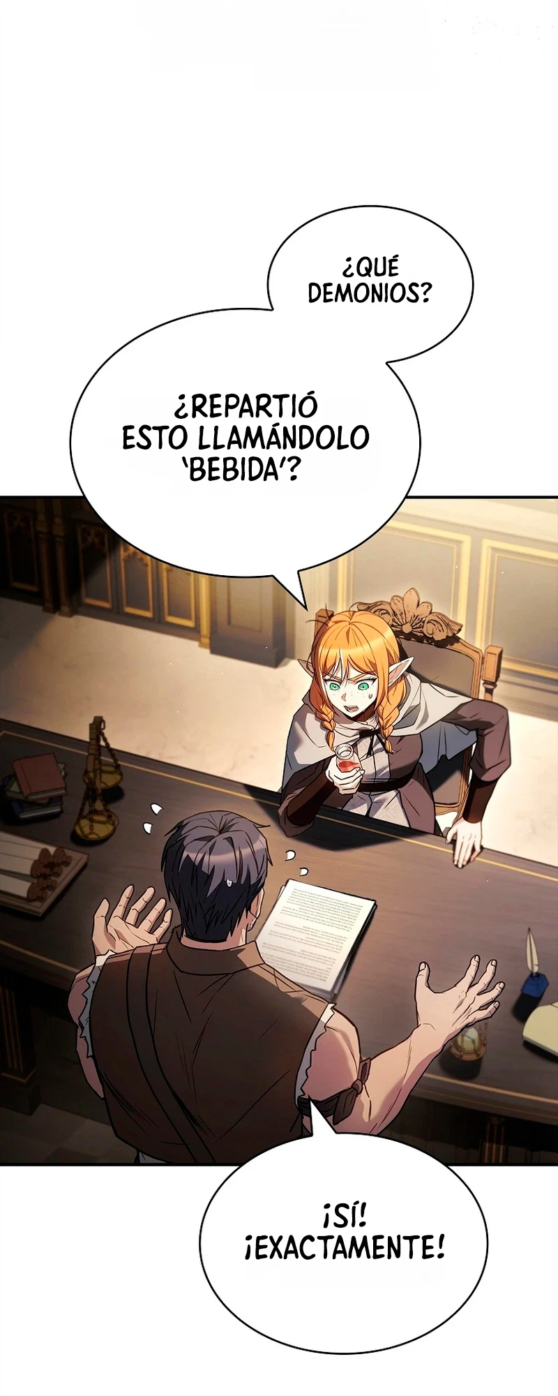 No sé si habrá un sucesor, simplemente voy a relajarme capítulo 31, página 15