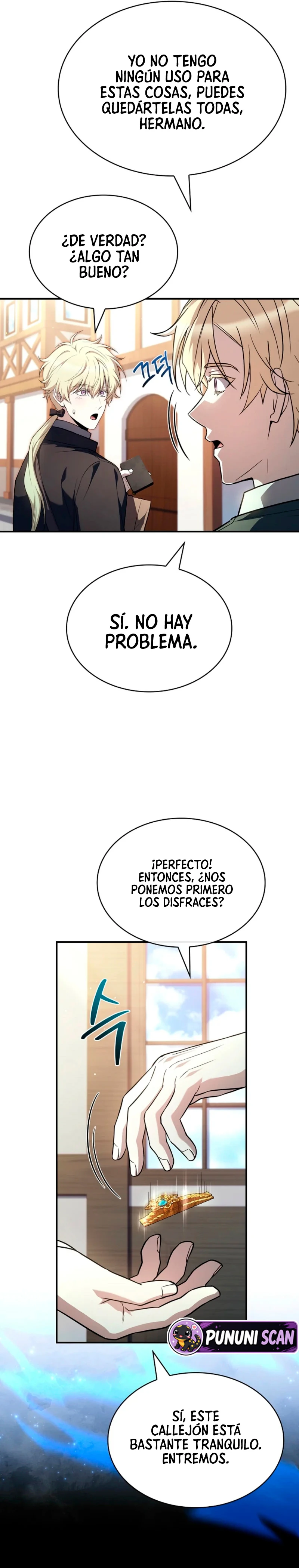 No sé si habrá un sucesor, simplemente voy a relajarme capítulo 9, página 16