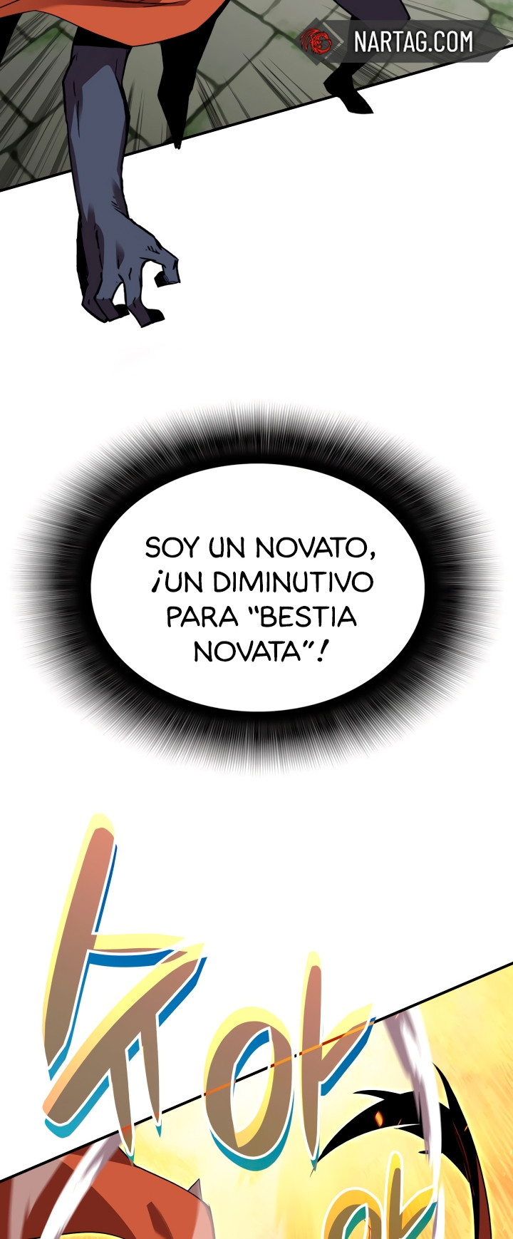 Novato roto y desgastado capítulo 105, página 59
