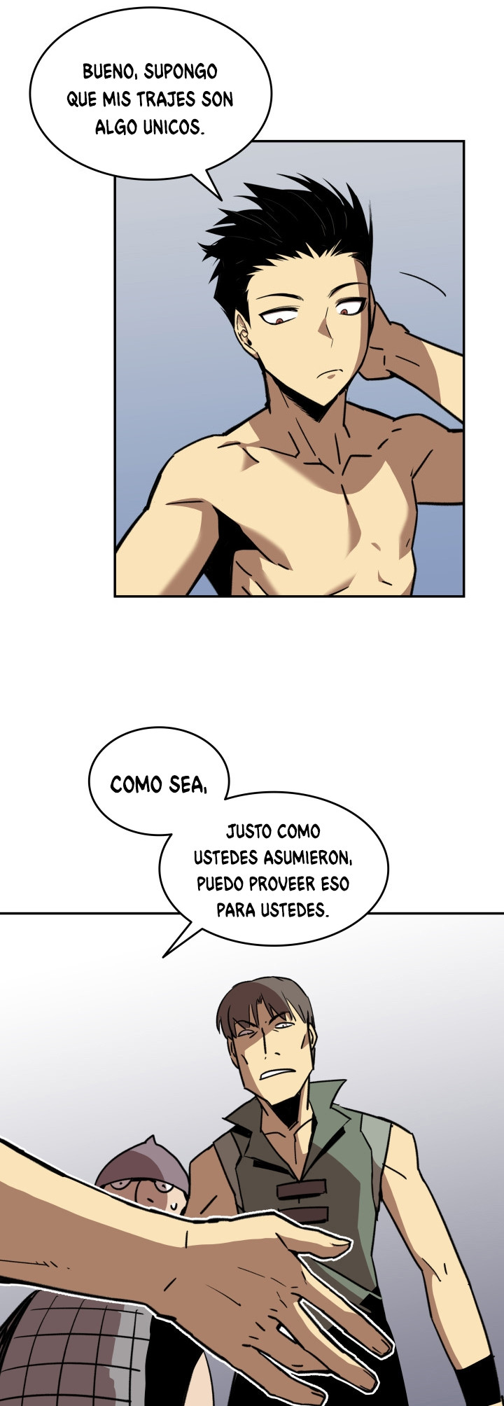 Novato roto y desgastado capítulo 11, página 21