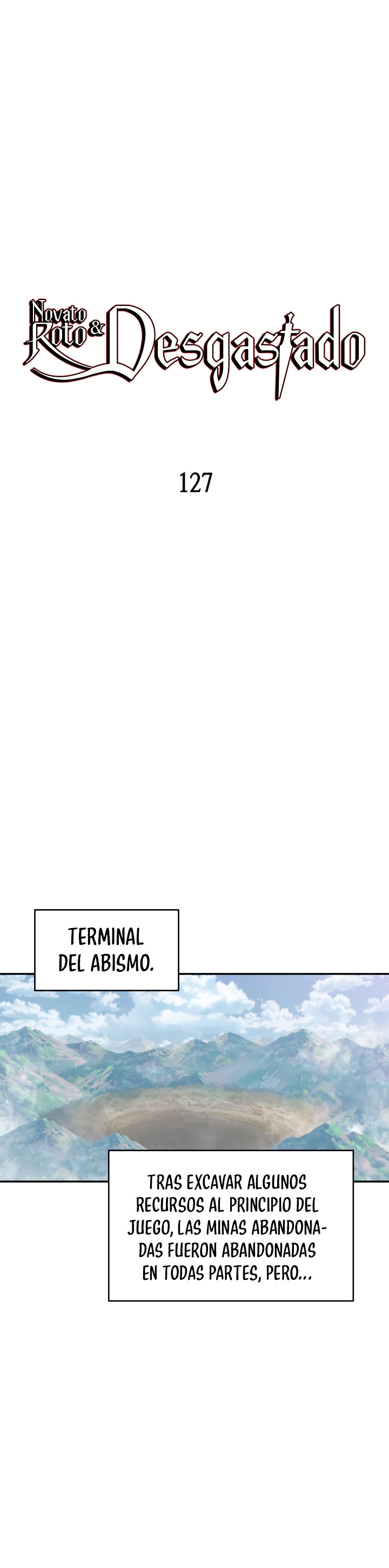 Novato roto y desgastado capítulo 127, página 2