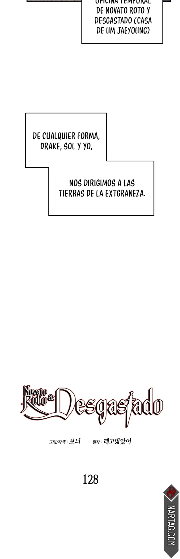 Novato roto y desgastado capítulo 128, página 9