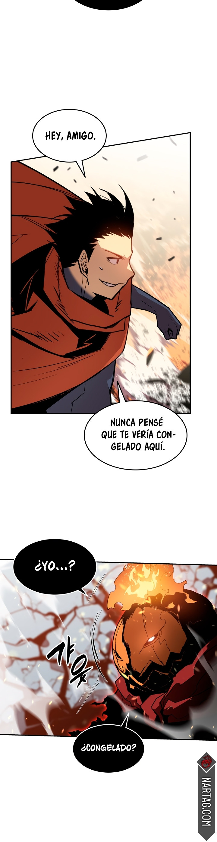 Novato roto y desgastado capítulo 129, página 33