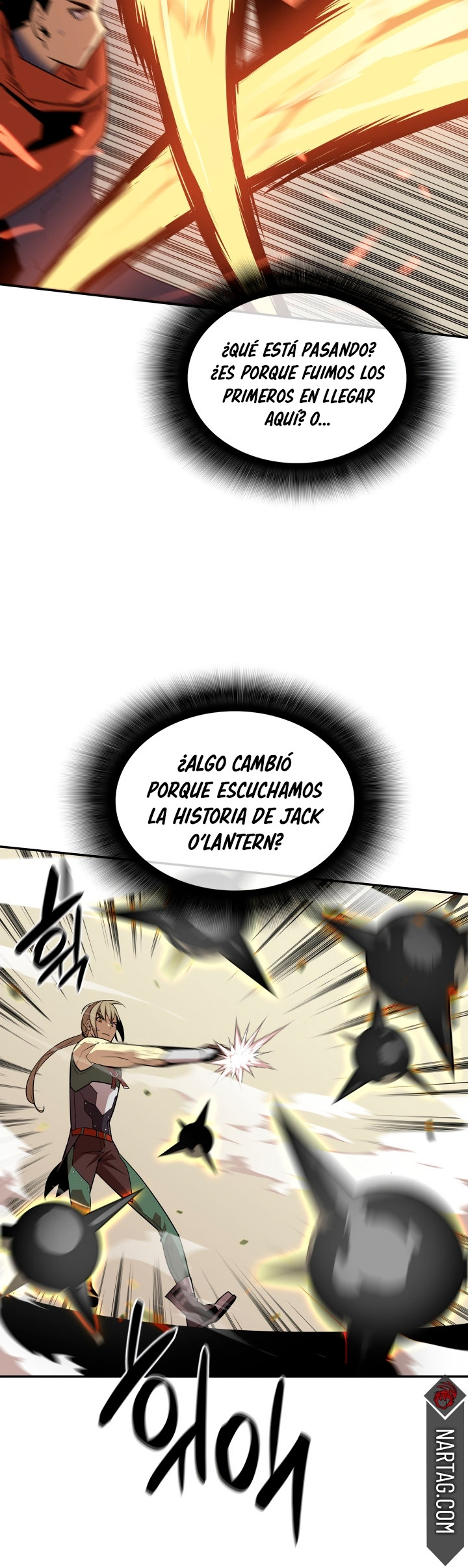Novato roto y desgastado capítulo 134, página 36