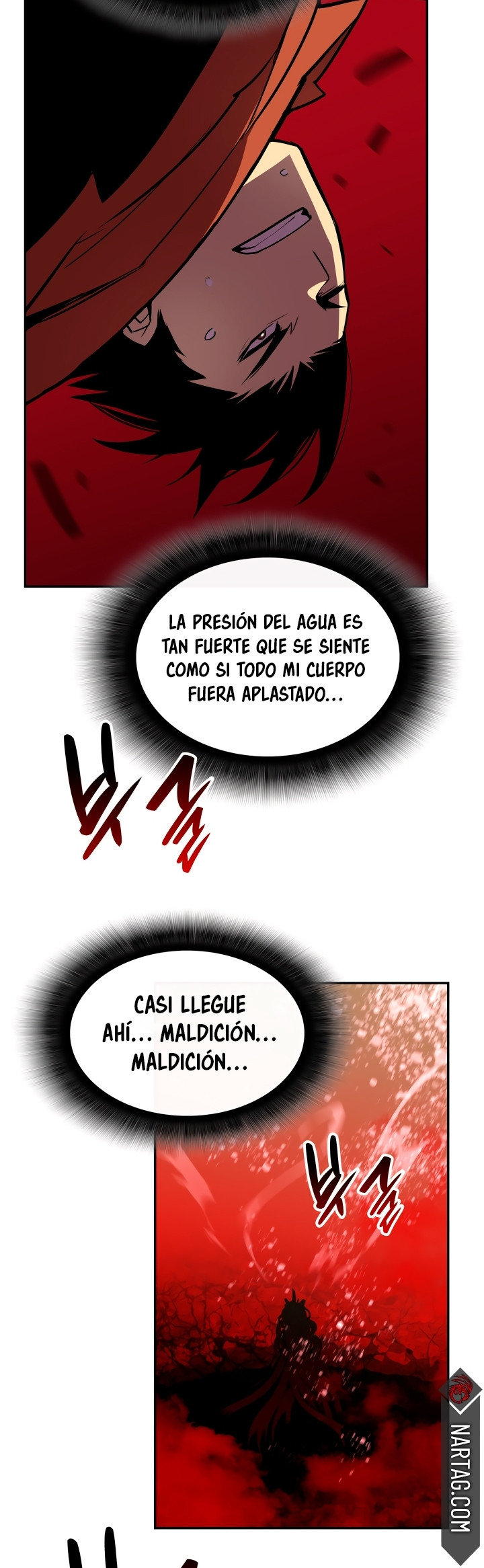 Novato roto y desgastado capítulo 135, página 35