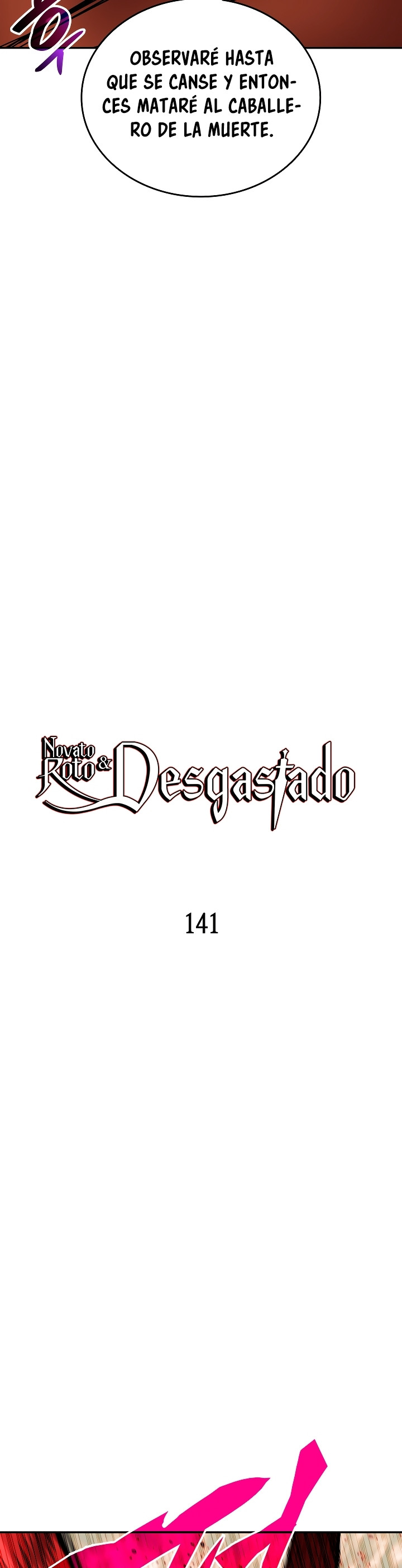 Novato roto y desgastado capítulo 141, página 14