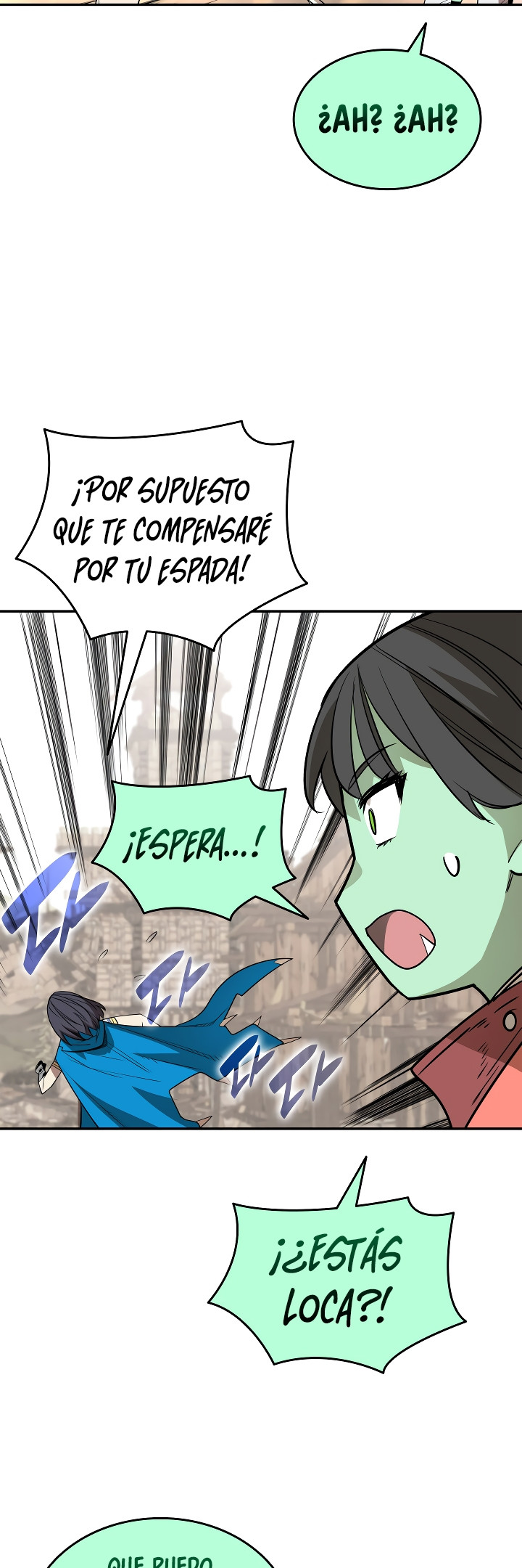 Novato roto y desgastado capítulo 165, página 35