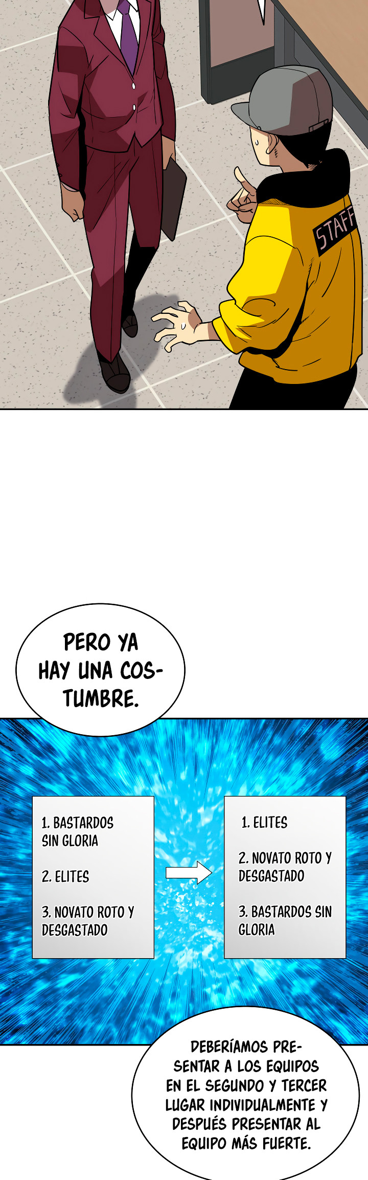 Novato roto y desgastado capítulo 167, página 37