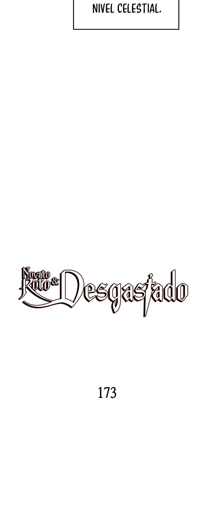 Novato roto y desgastado capítulo 173, página 5
