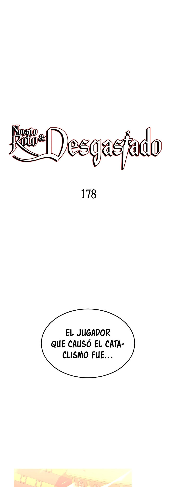 Novato roto y desgastado capítulo 178, página 3