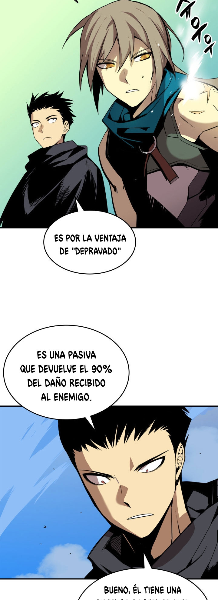 Novato roto y desgastado capítulo 19, página 9