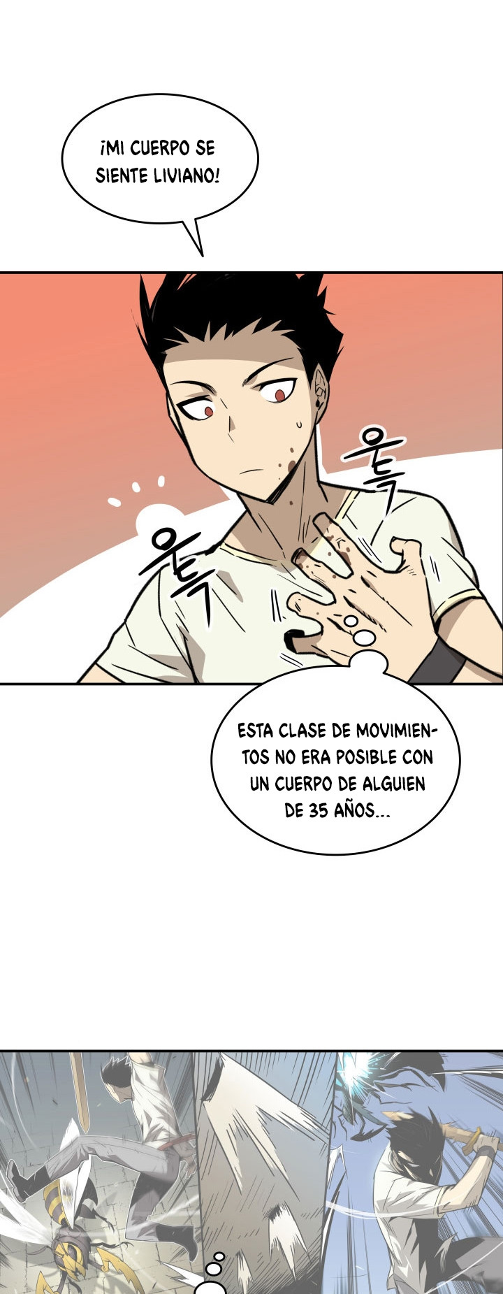 Novato roto y desgastado capítulo 2, página 44