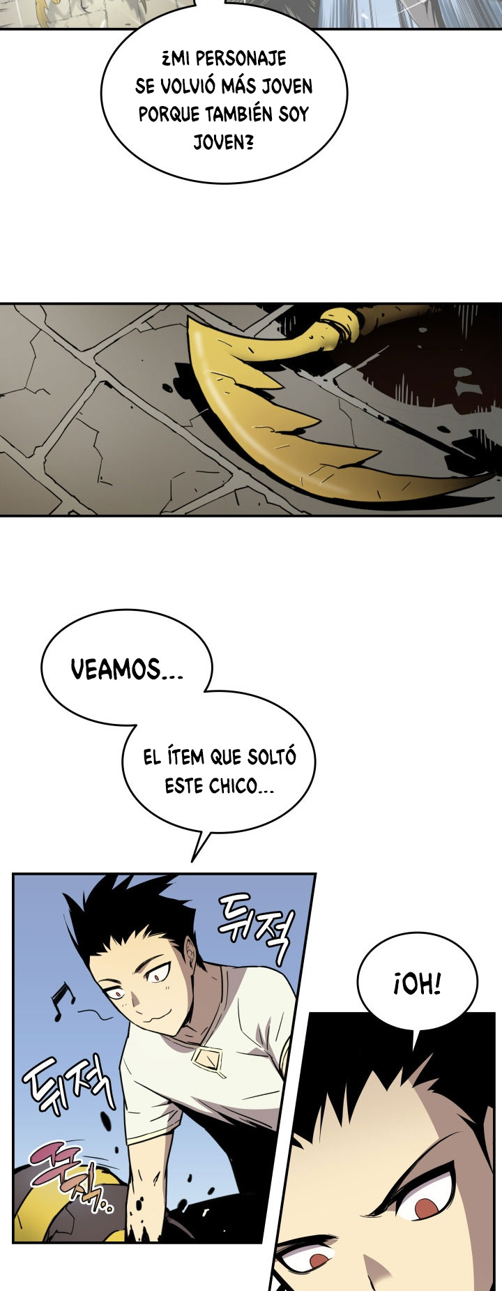 Novato roto y desgastado capítulo 2, página 45