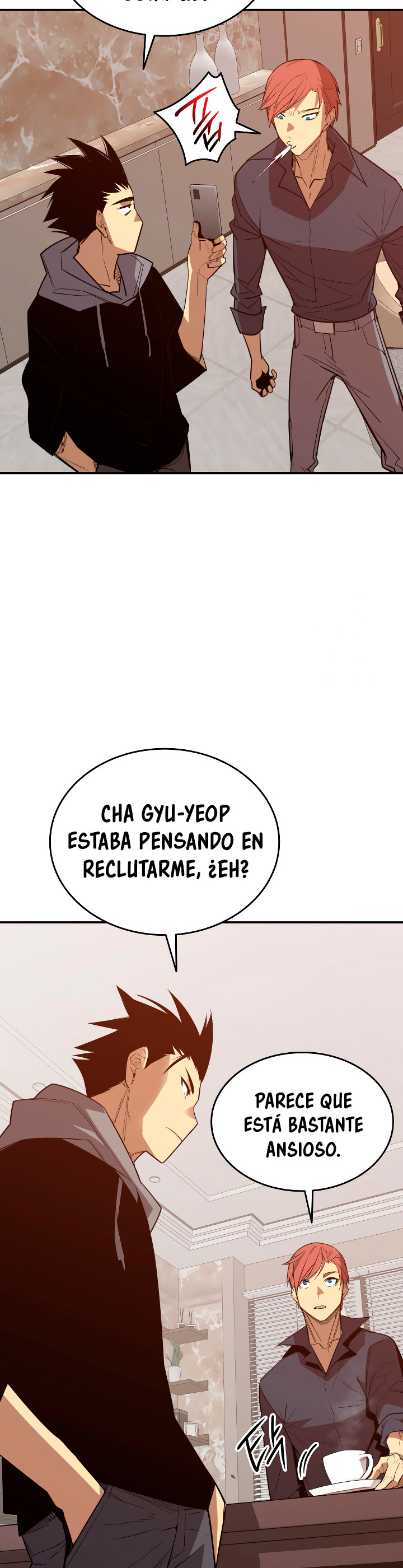 Novato roto y desgastado capítulo 206, página 35