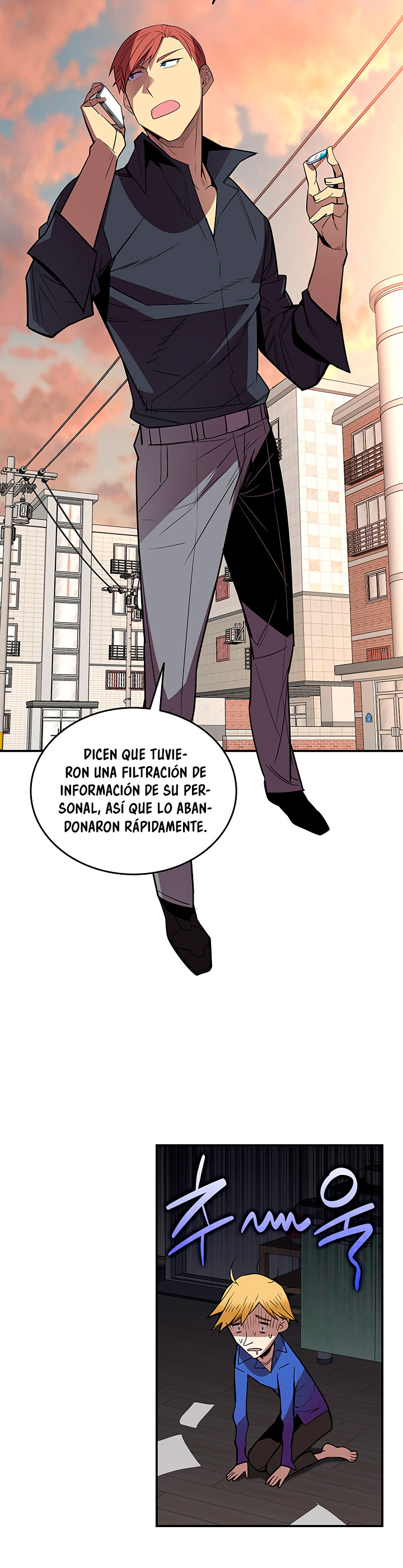 Novato roto y desgastado capítulo 208, página 37